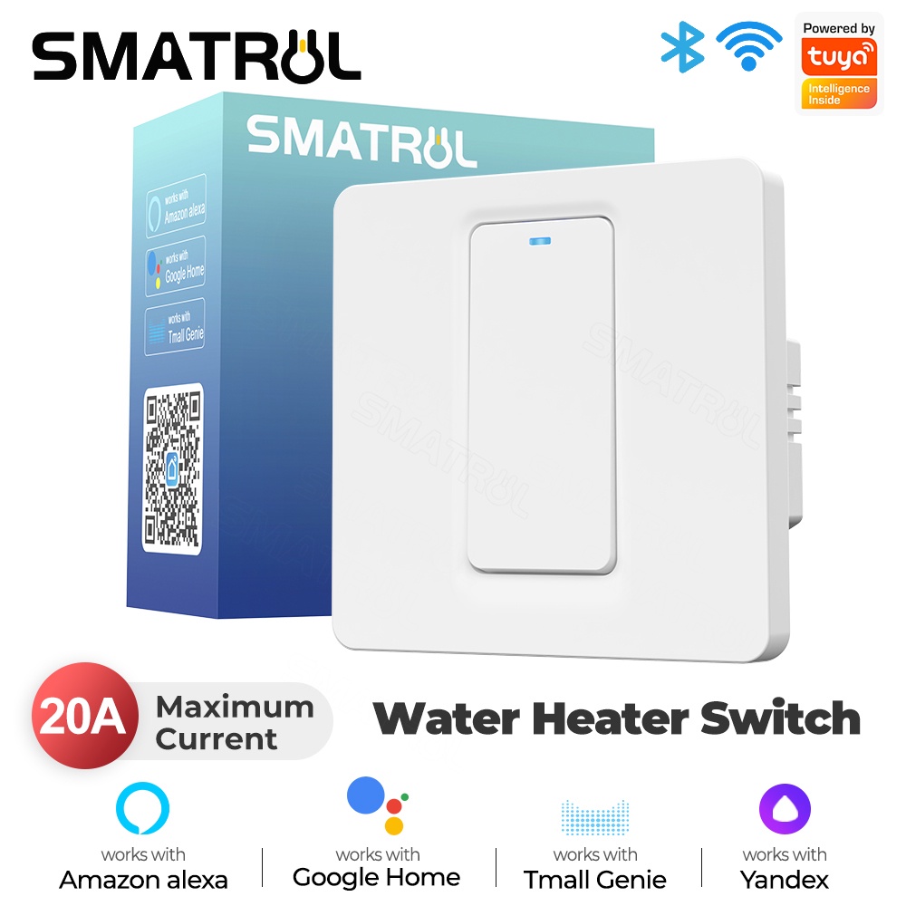 Smatrul A Tuya Smart Wi Fi Zigbee Water Heater Boiler Switch Air