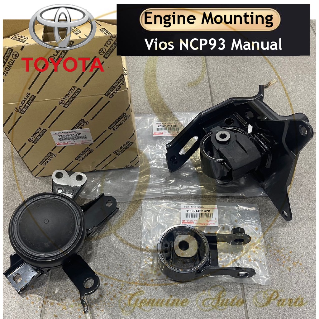 Toyota Vios Ncp Manual Engine Mounting Set M