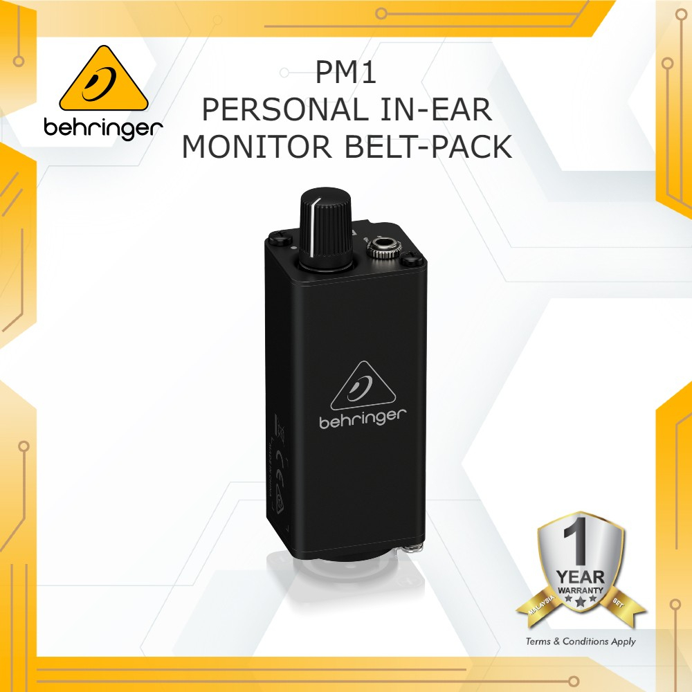 Behringer Pm Personal In Ear Monitor Belt Pack Shopee Philippines