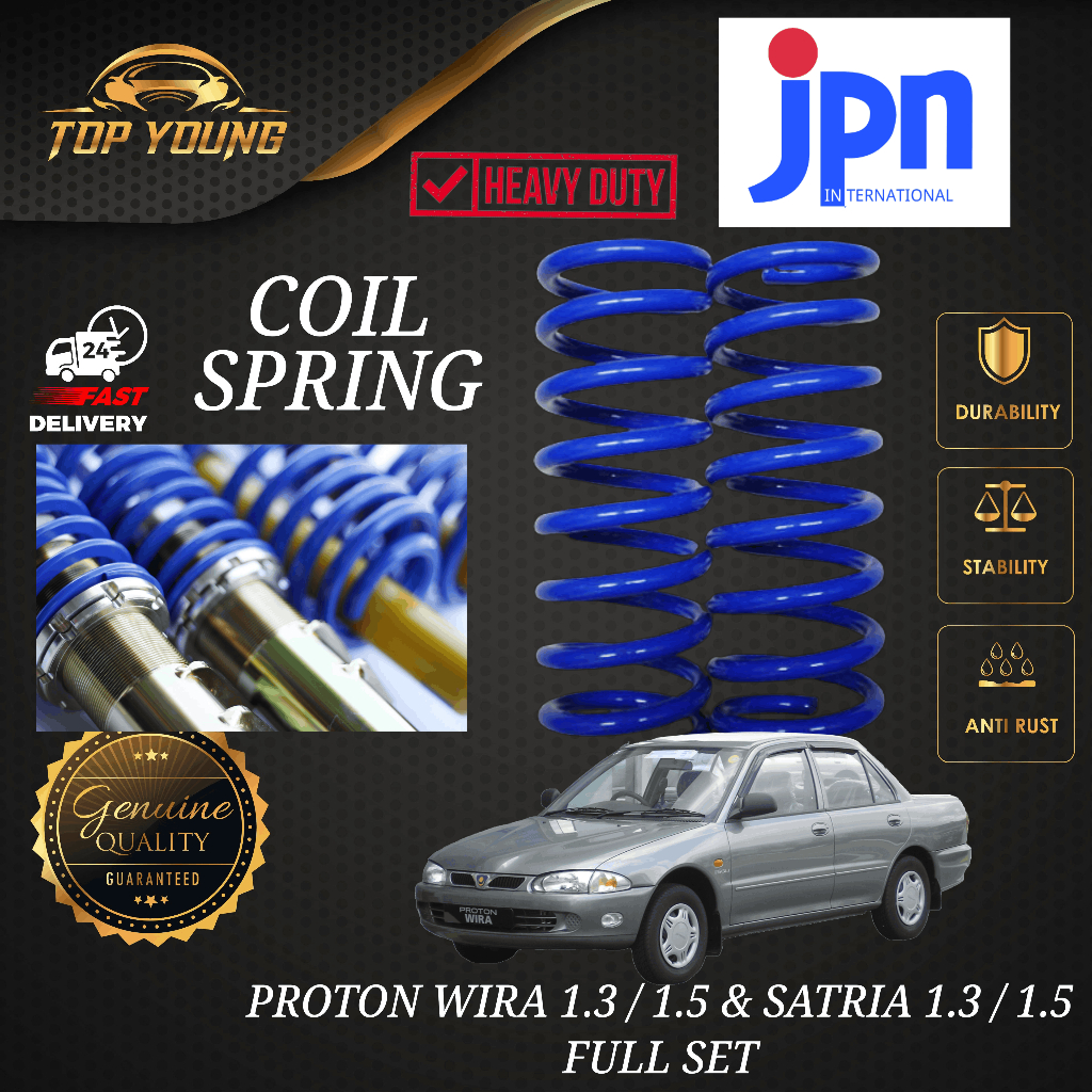 Proton Wira Satria Full Set Front Rear Jpn Coil