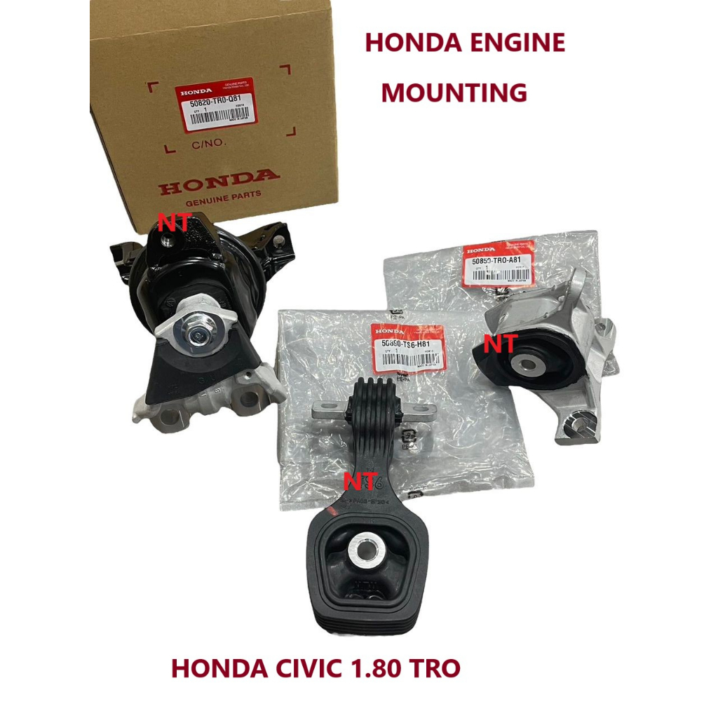 Honda Civic Fb Tro Engine Mounting Set Shopee