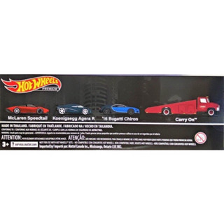 Hot Wheels 2022 Premium Garage Boxset Exotic Series Carry On 16