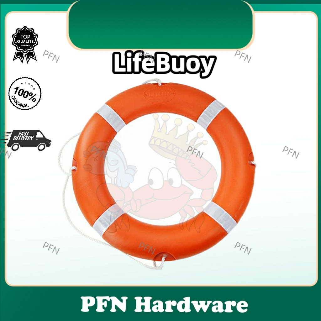 PVC Safety Life Buoy Kehidupan Pelampung Life Saving Ring Inflatable