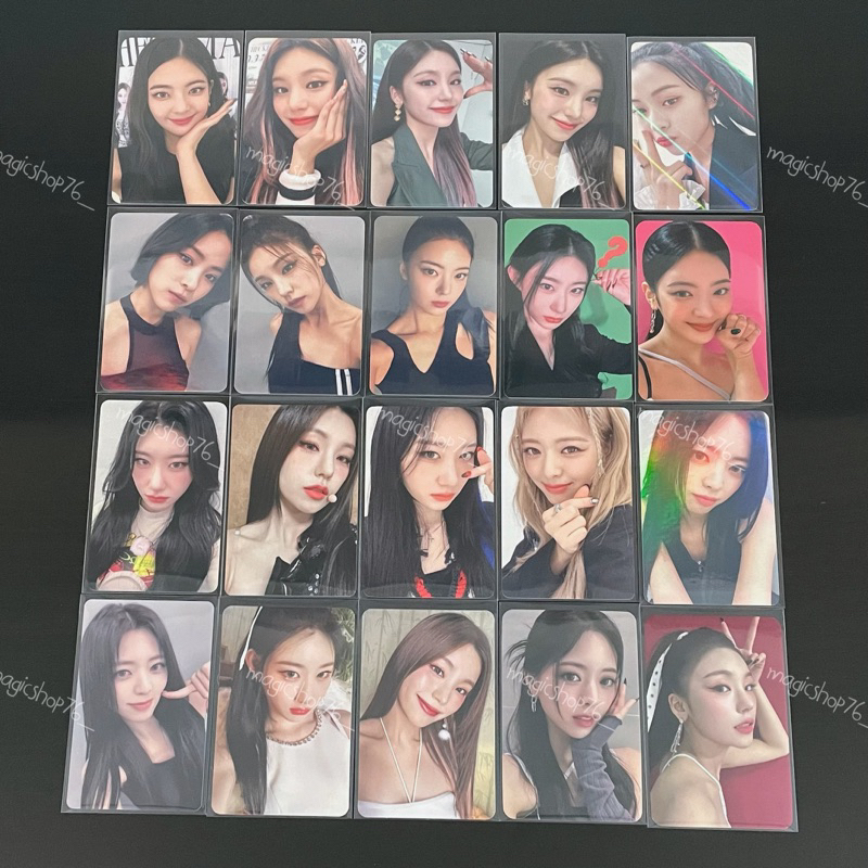 ITZY Official Pob Photocard CHECKMATE CHESHIRE KILL MY DOUBT Shopee