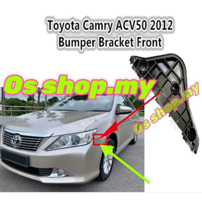 TOYOTA CAMRY ACV50 ACV51 2012 2017 FRONT BUMPER SIDE BRACKET CLIP