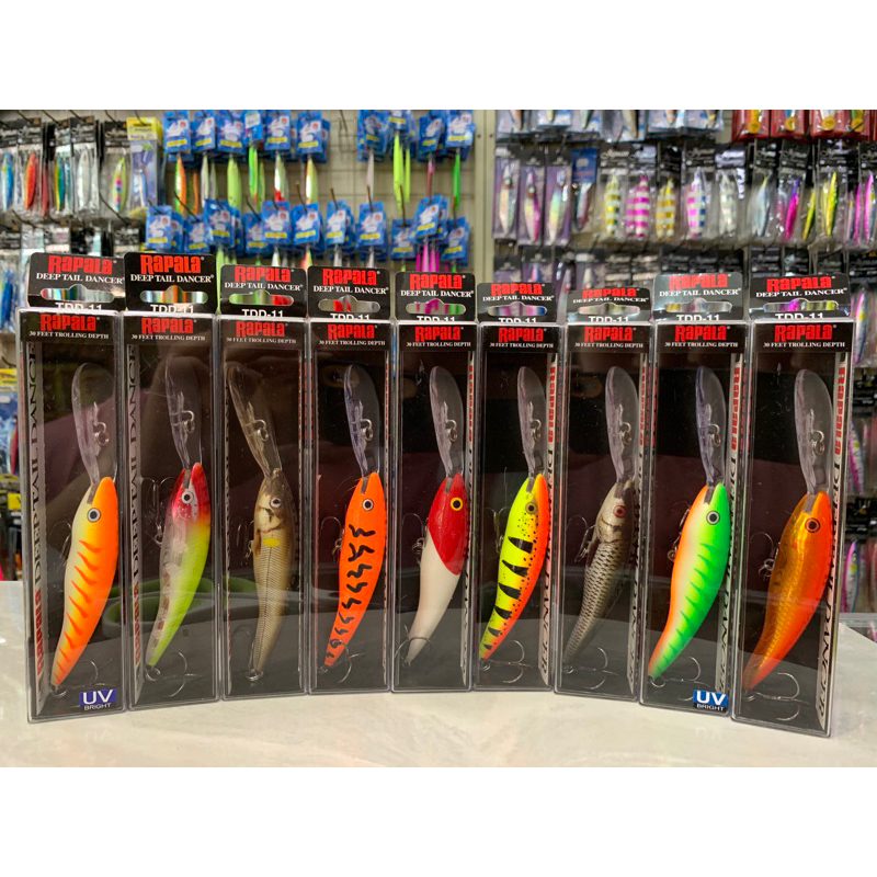 Rapala Deep Tail Dancer Tdd Fishing Lure Shopee Philippines