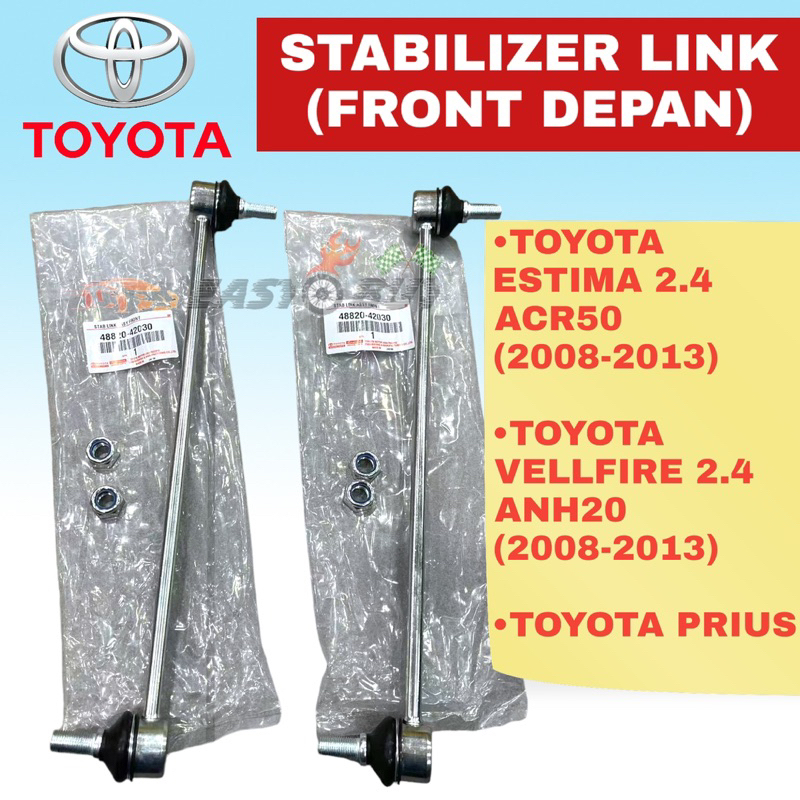 Japan Toyota Depan Front Absorber Stabilizer Link Toyota Estima Acr