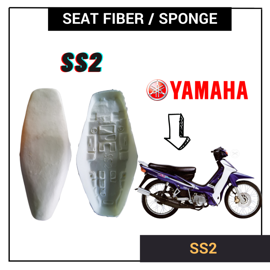 YAMAHA SS2 Y110SS2 Y110 SS2 2 SPAN SEAT FIBER SPONGE PU FORM KUSYEN