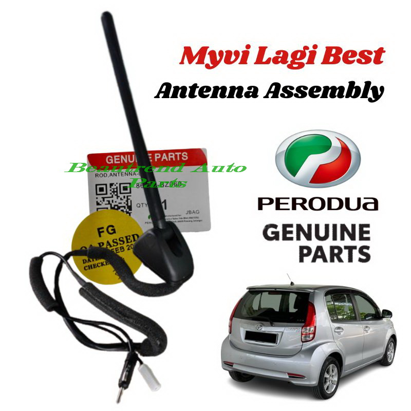 Perodua Myvi Lagi Best Alza Myvi Old Model Axia SE Antena Kereta