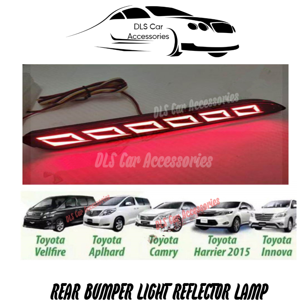 Toyota Innova Wish Harrier Camry Acv Alphard Vellfire Altis Rear