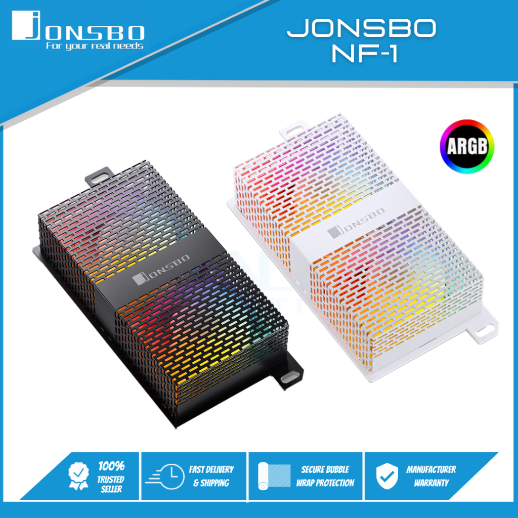 Jonsbo Nf Argb Ram Cooler V Pin Dual Fan Shopee Philippines