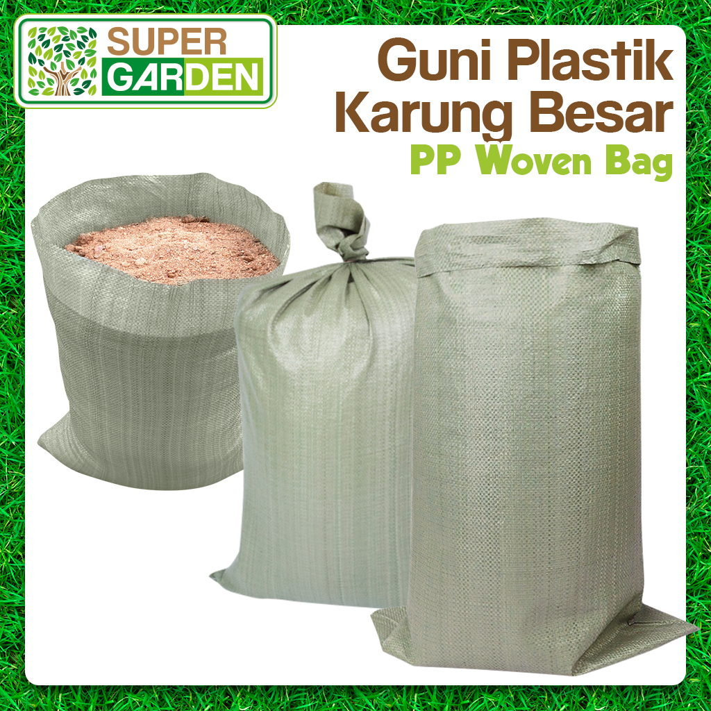 Extra Large PP Woven Guni Plastic Besar Sand Courier Storage Plastic