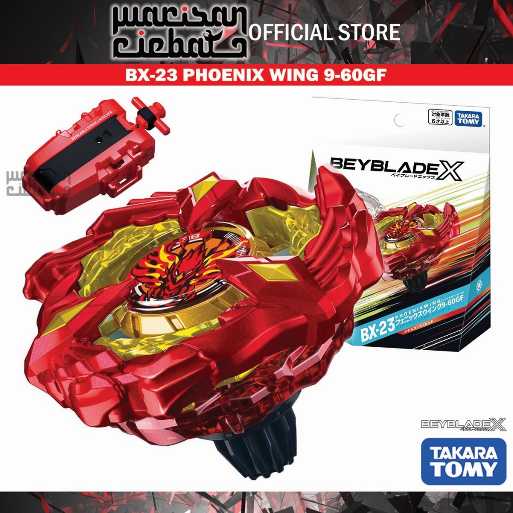 Takara Tomy Beyblade X Bx Starter Phoenix Wing Gf Shopee