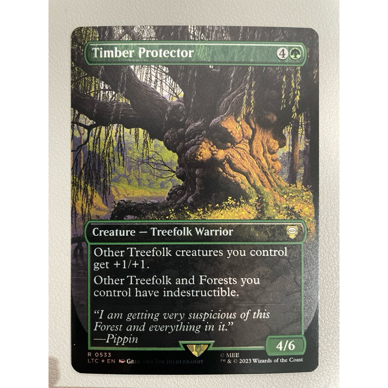 Mtg The Lord Of The Rings Special Edition Ltr R Timber