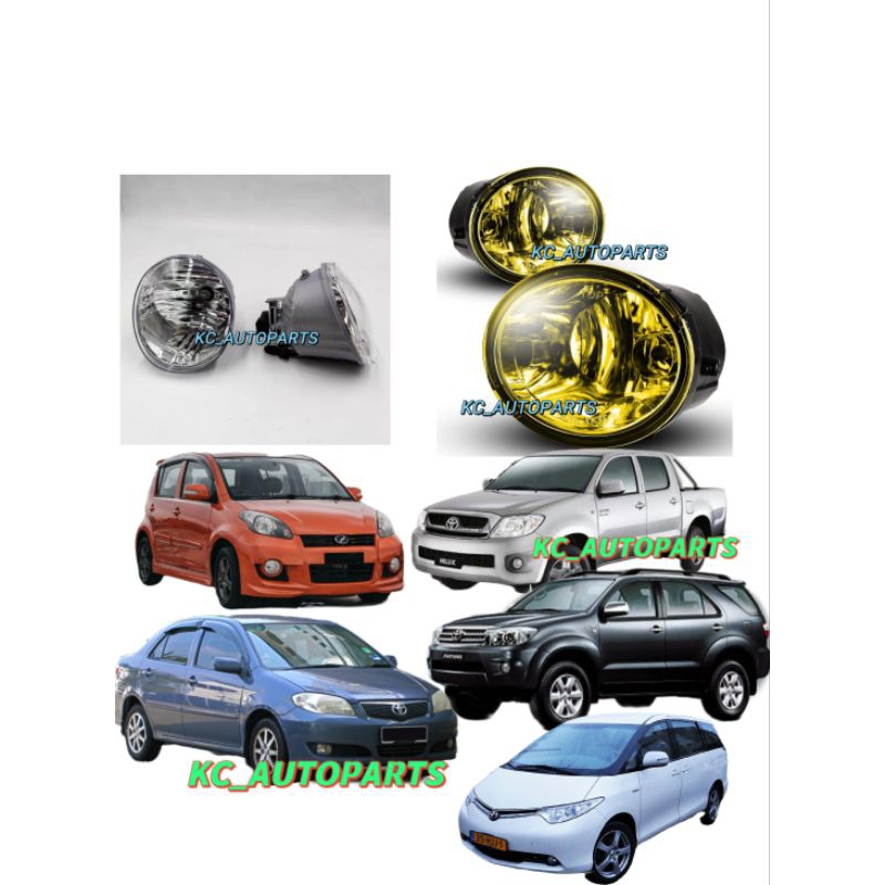 Perodua Myvi Se Toyota Hilux Vigo Toyota Fortuner Vios Ncp Estima