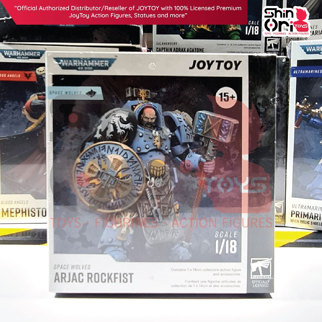 Joytoy Warhammer K Space Wolves Arjac Rockfist Shopee Philippines