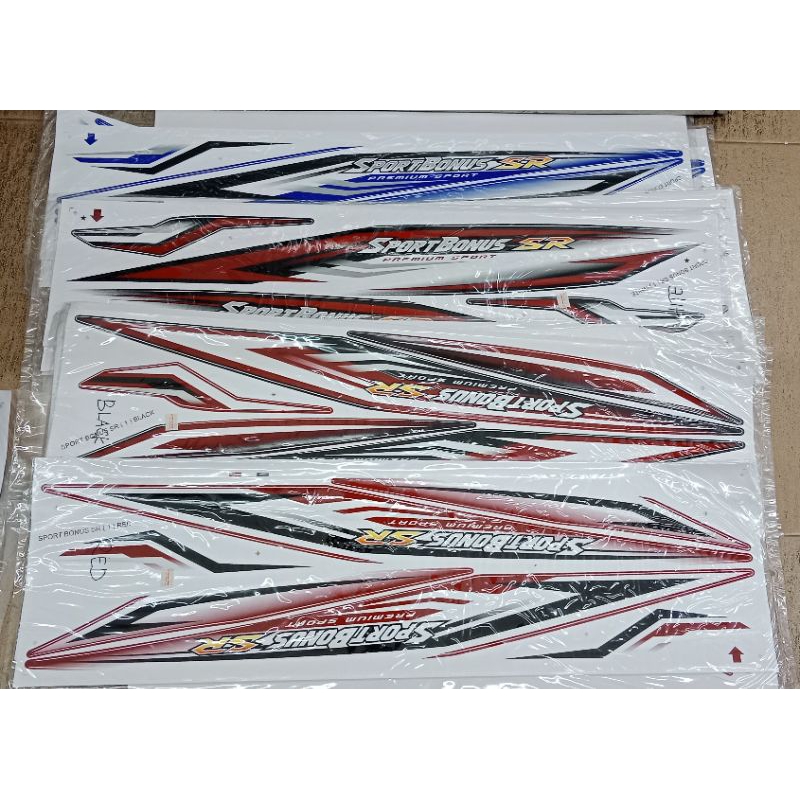 Sym Sport Bonus Sr 110 Body Sticker 1 Shopee Philippines