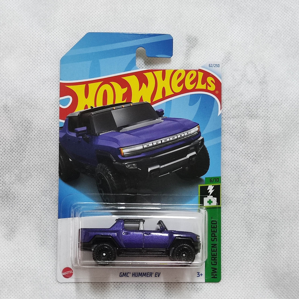 Hot Wheels Gmc Hummer Ev Purple Hw Green Speed