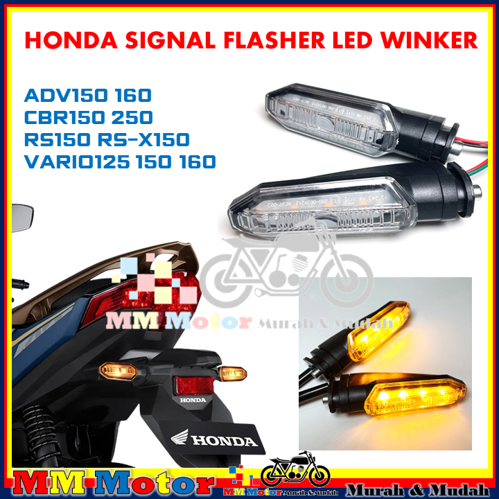 Honda REAR FRONT SIGNAL LED WINKER ASSY ADV150 RS150 VARIO 150 FRONT