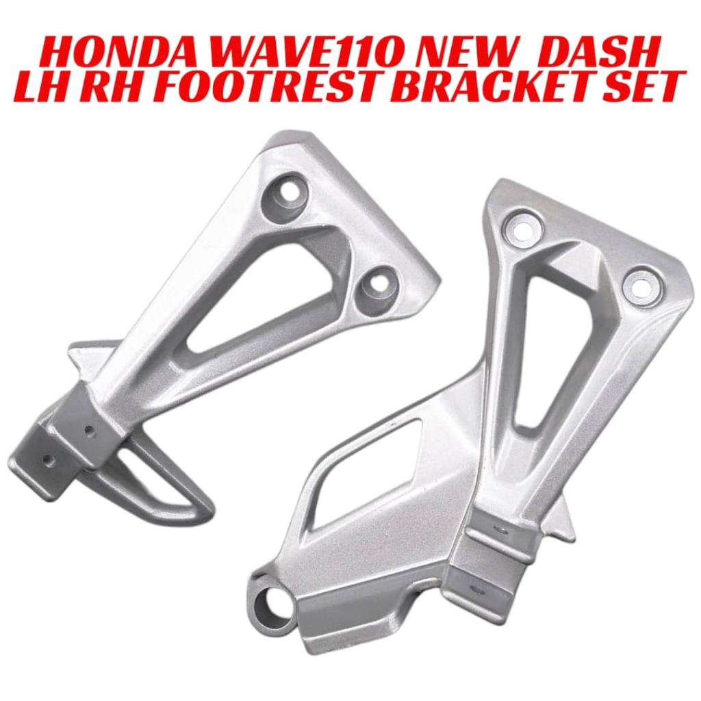 Honda WAVE110 NEW DASH WAVE 110 NEW LH RH Footrest Stay Bar Bracket Set