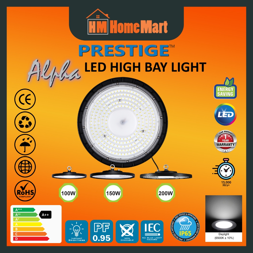 Prestige Alpha Led High Bay Light W W W K Year