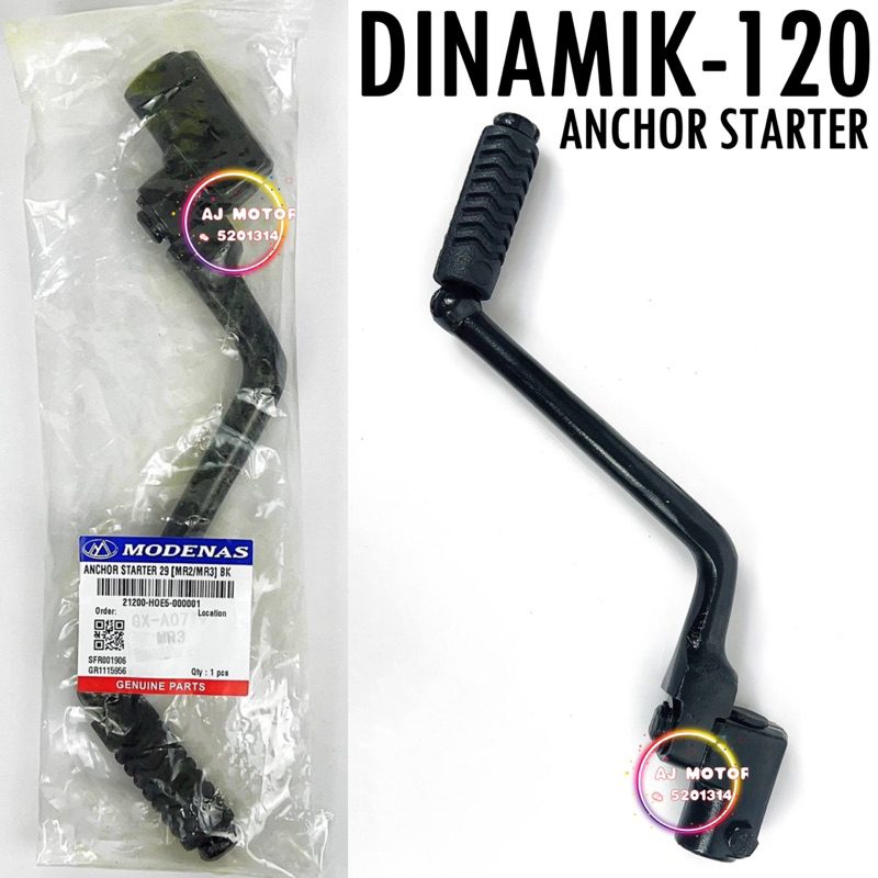 MODENAS DINAMIK DINAMIK120 STARTING ENGKOL RUBBER ANCHOR STARTER