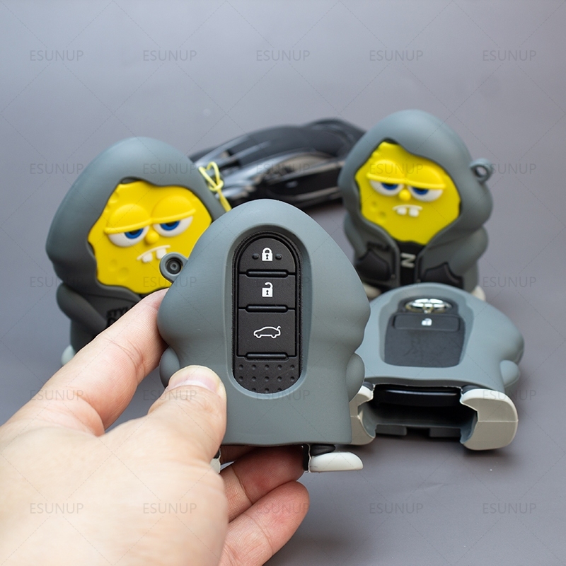 Perodua Bezza MYVI Aruz Keyless Remote Car Key Silicone Key Cover