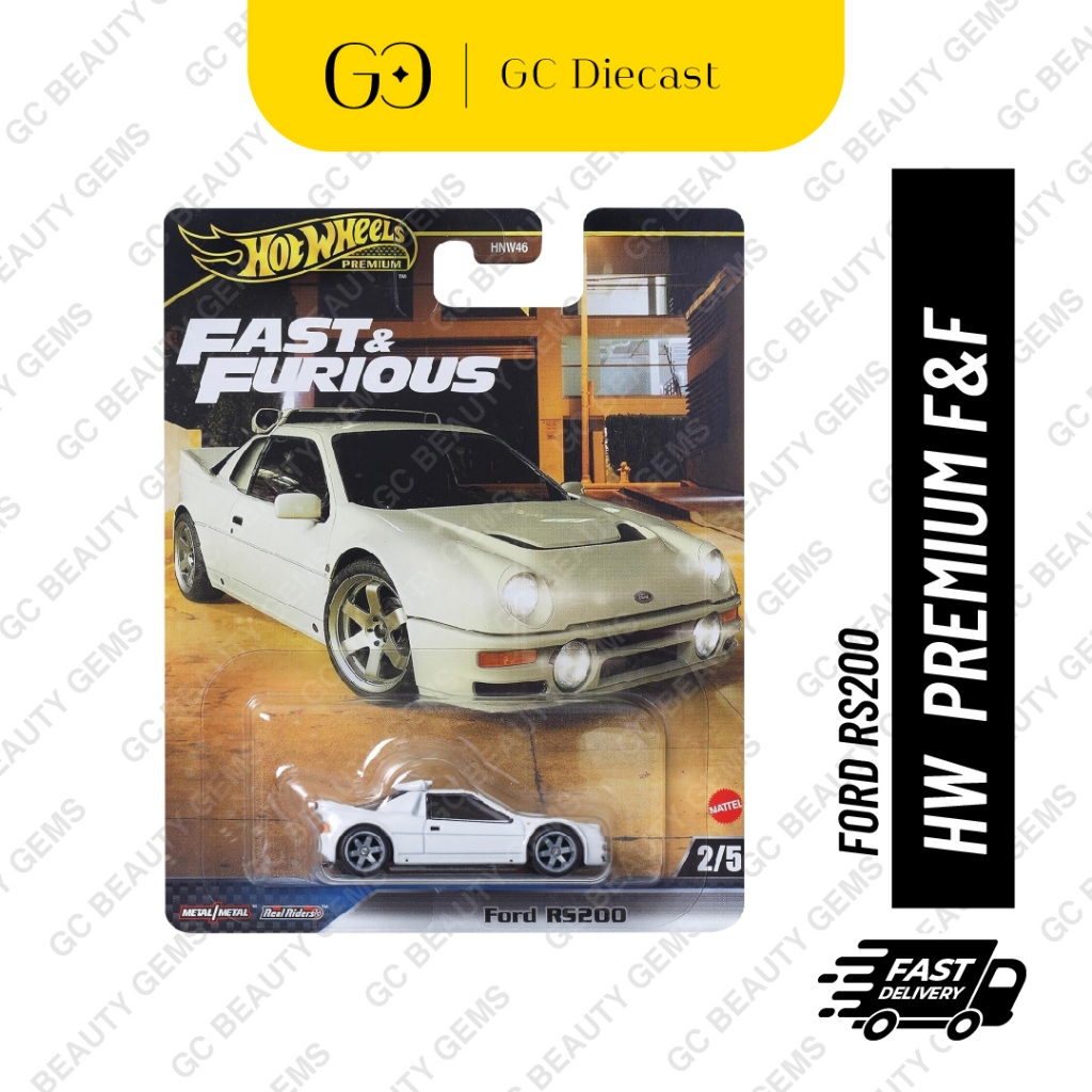 Hot Wheels Premium Fast Furious Ford Rs White Shopee Philippines