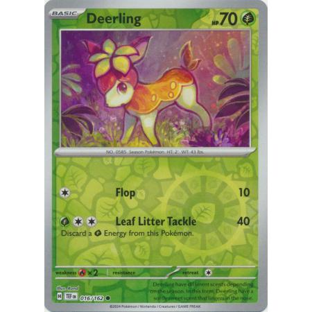 Deerling 016 162 Reverse Holo Common Scarlet Violet Temporal