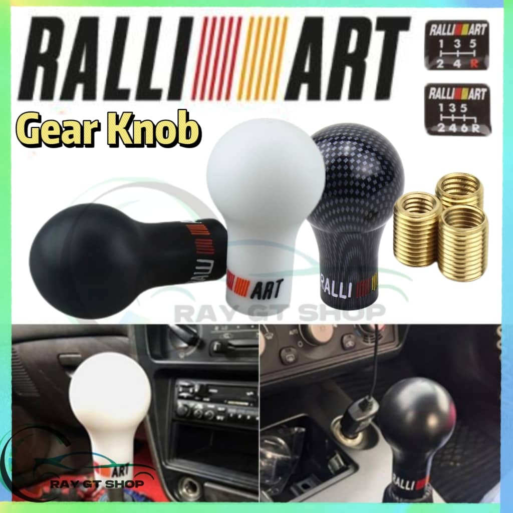 New Ralliart Carbon Look Manual Automatic Transmission Gear Shift