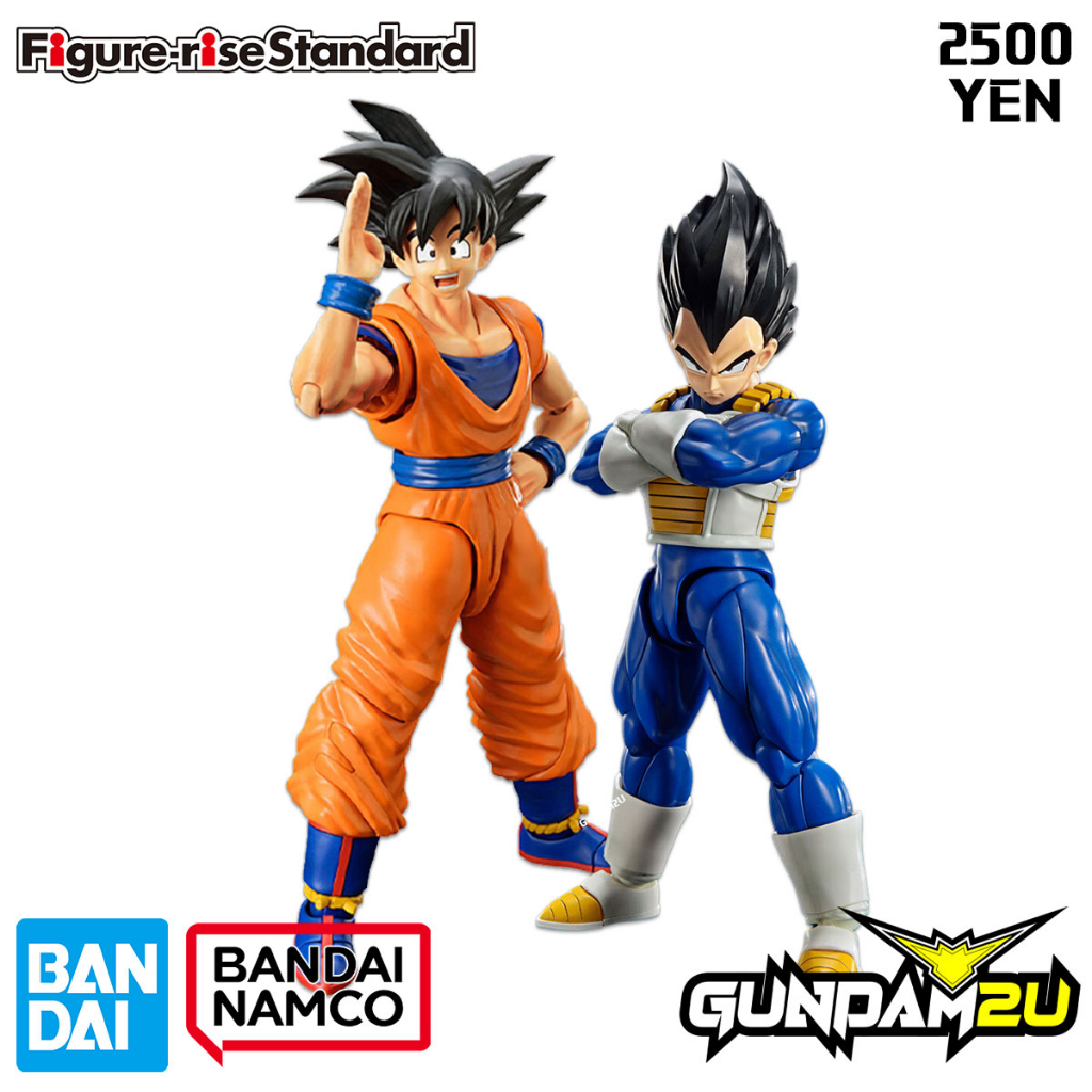 Bandai Frs Son Goku Vegeta New Spec Ver Figure Rise Standard Dragon