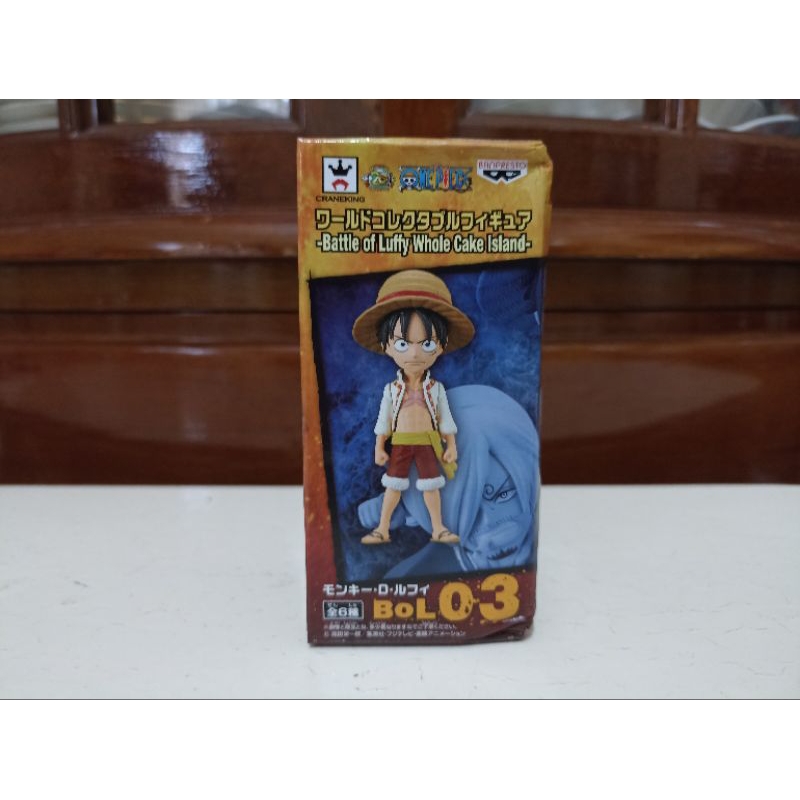 Bandai Banpresto Wcf One Piece Battle Of Luffy Whole Cake Island Luffy