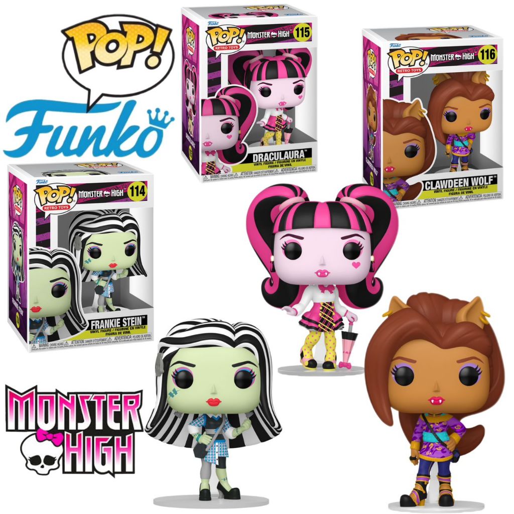 Funko Pop Vinyl Retro Toys Monster High 114 Frankie Stein 115