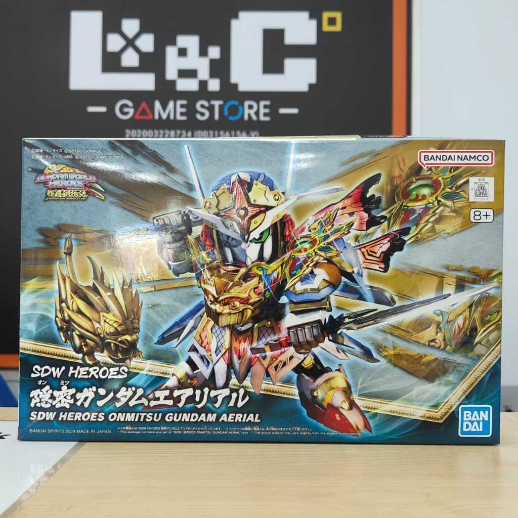 Bandai Sdw Heroes Onmitsu Gundam Aerial Shopee Philippines