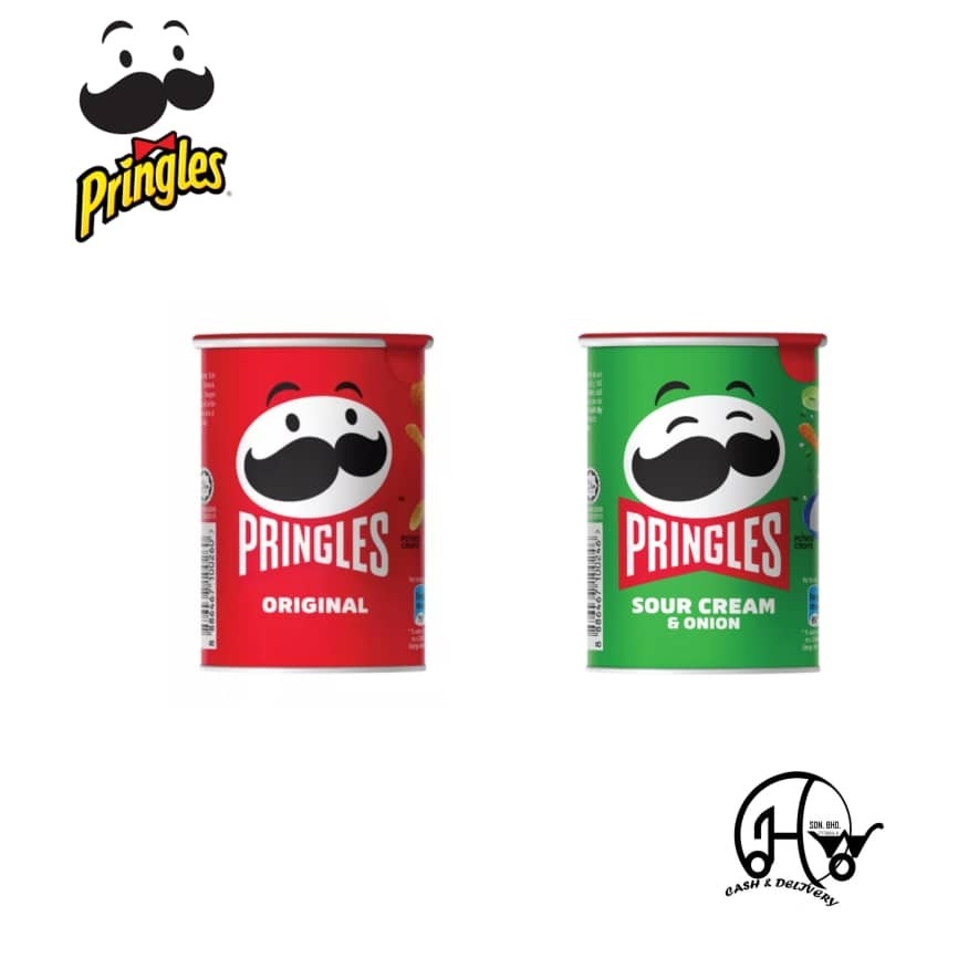 Pringles Potato Crisps Chips Mini Canister Snack 42g Shopee Philippines