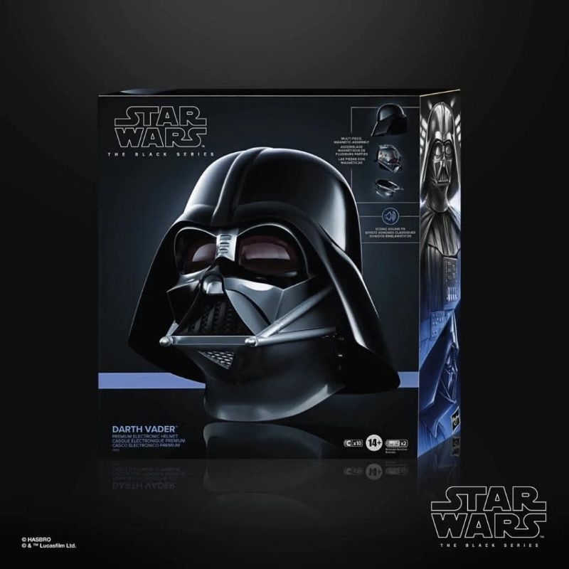 Hasbro Star Wars The Black Series Darth Vader Premium Electronic Helmet