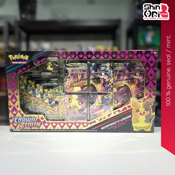 Pokemon Tcg Crown Zenith Premium Treasures Collection Morpeko V Union