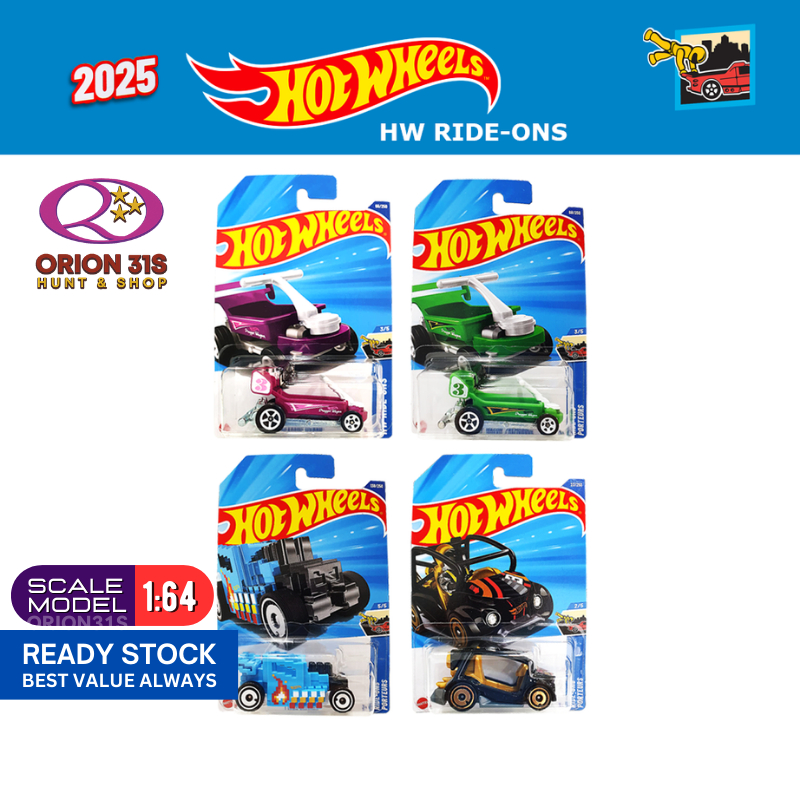 Hot Wheels HW Ride Ons Bogzilla Kick Kart Pixel Shaker Power