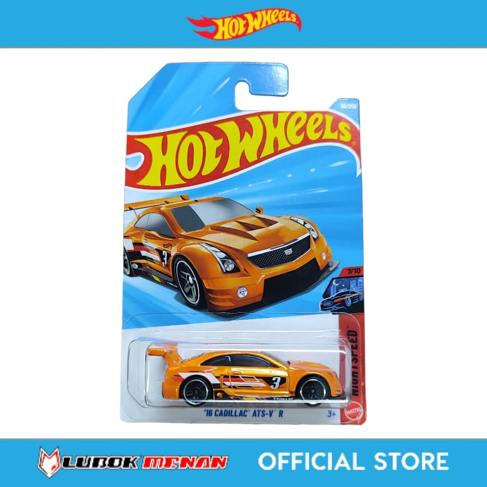Hot Wheels Cadillac Ats V R Orange Shopee Philippines