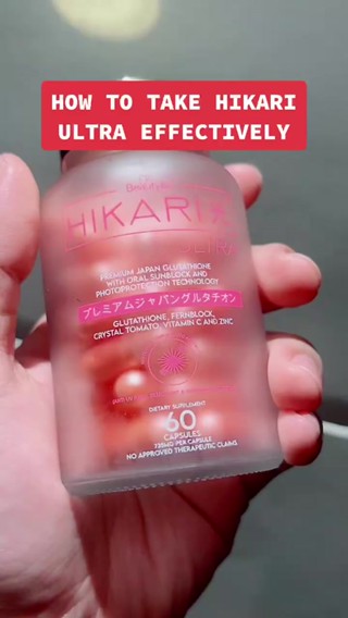 Hikari Ultra Glutathione Capsule Hikari Slim Hikari Drinks Coffee And