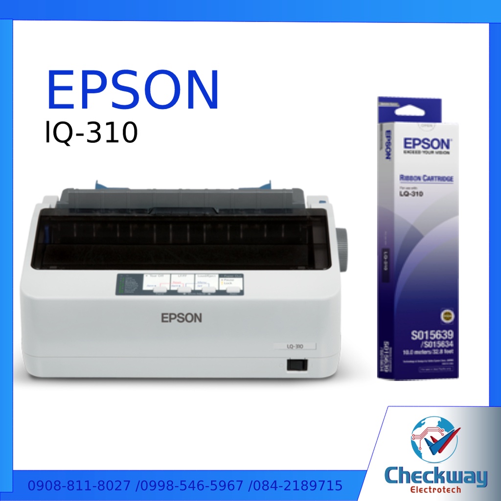 Epson Lq Dot Matrix Printer Pin Narrow Carriage Impact Printer