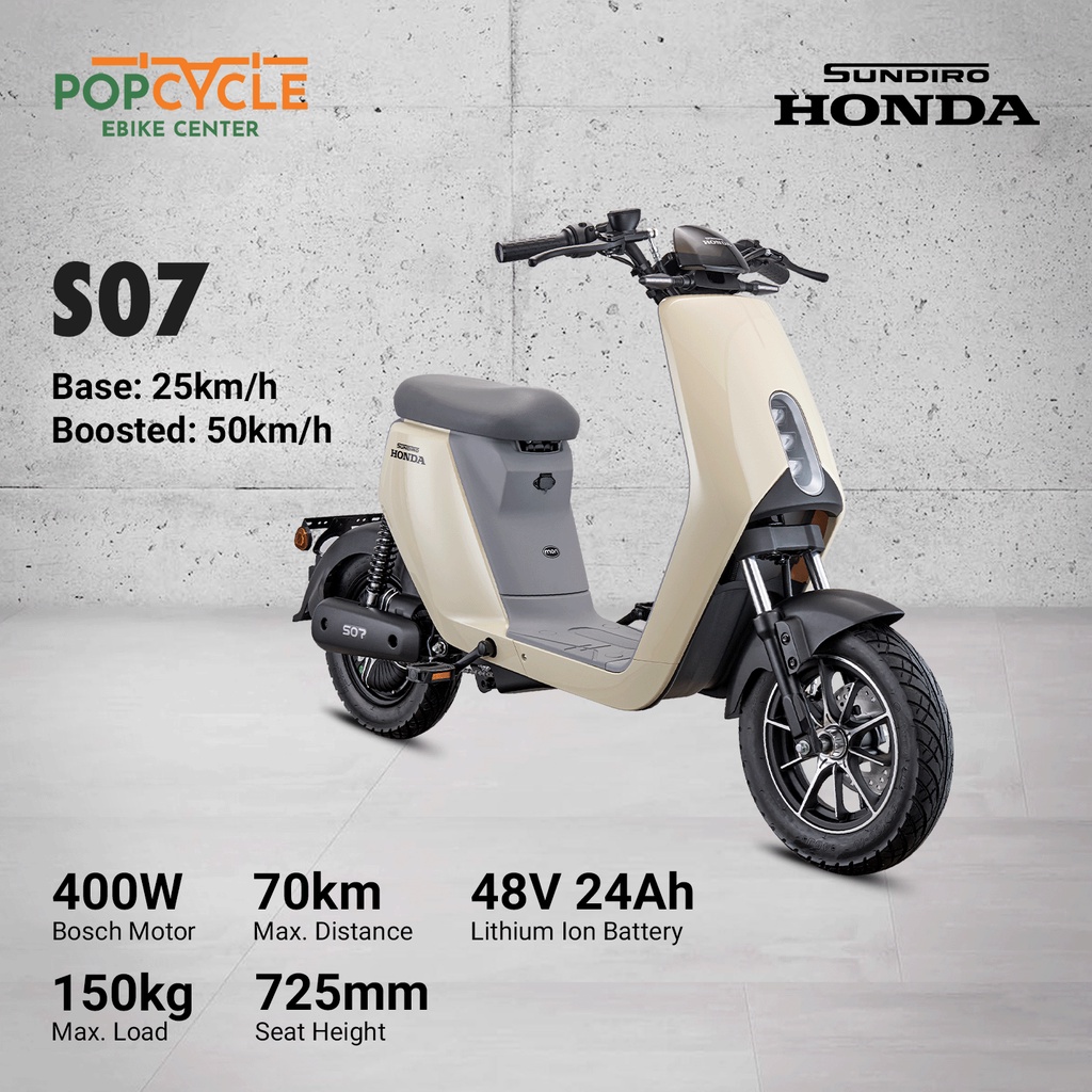 Sundiro Honda S07 Electric Scooter Shopee Philippines