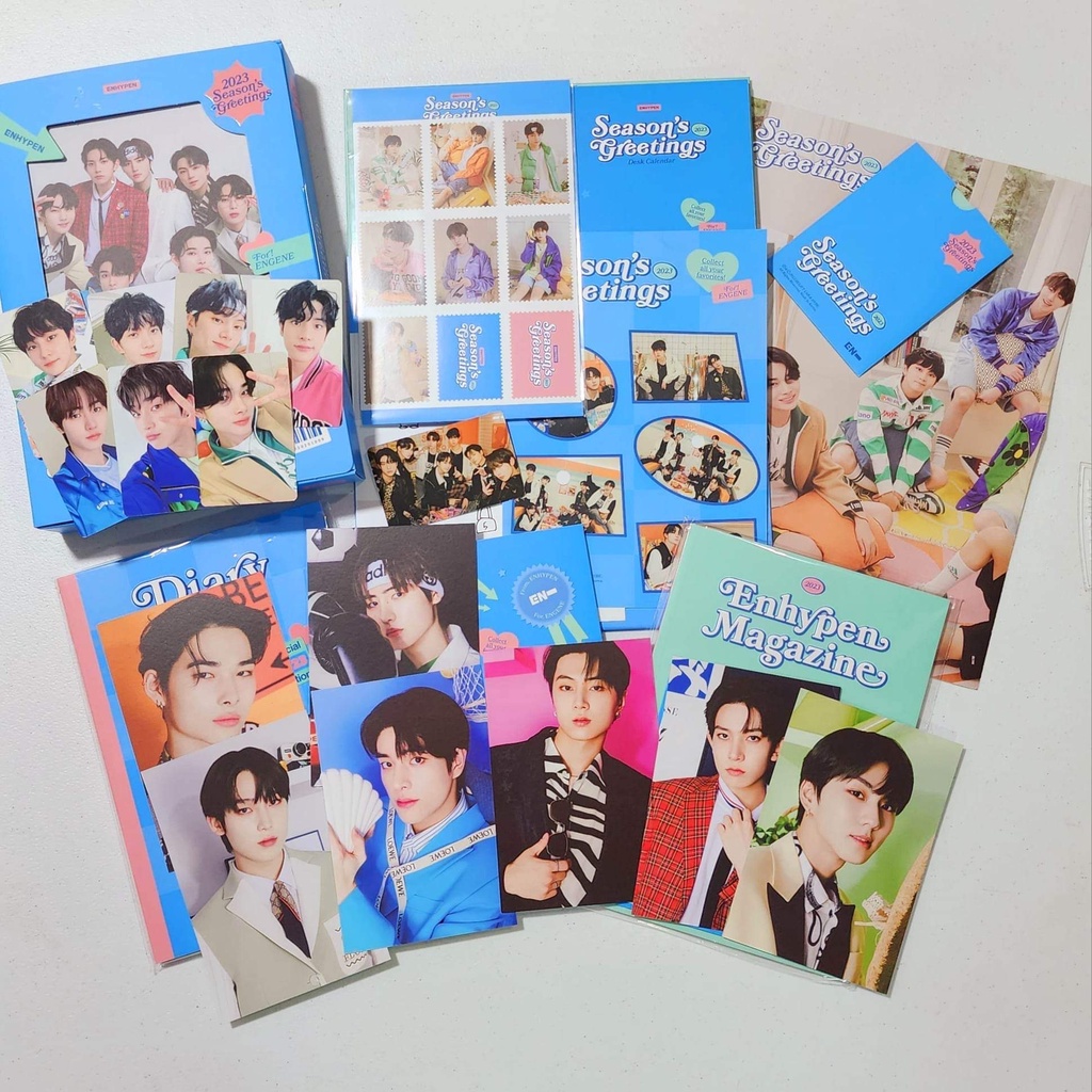 Enhypen Season S Greetings Tingi Sets Shopee Philippines