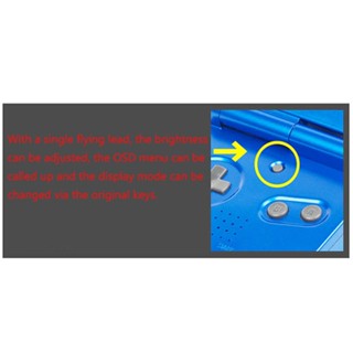 Full New Gba Sp Ips V Laminated Screen Lcd Kits For Gameboy Advance Sp