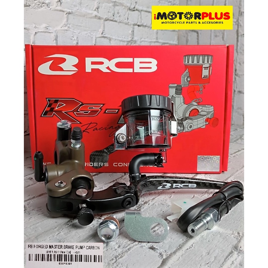 Rcb Forged Master Clutch Pump Rs Mm Carbon Lever Titanium Lh