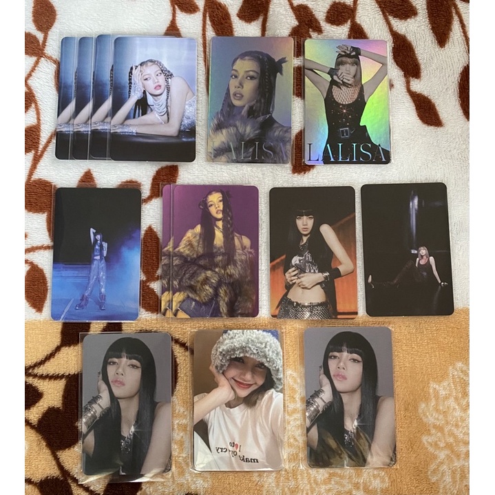 ON HAND LALISA ALBUM LISA PHOTOCARD POLAROID POB Unsealed Album