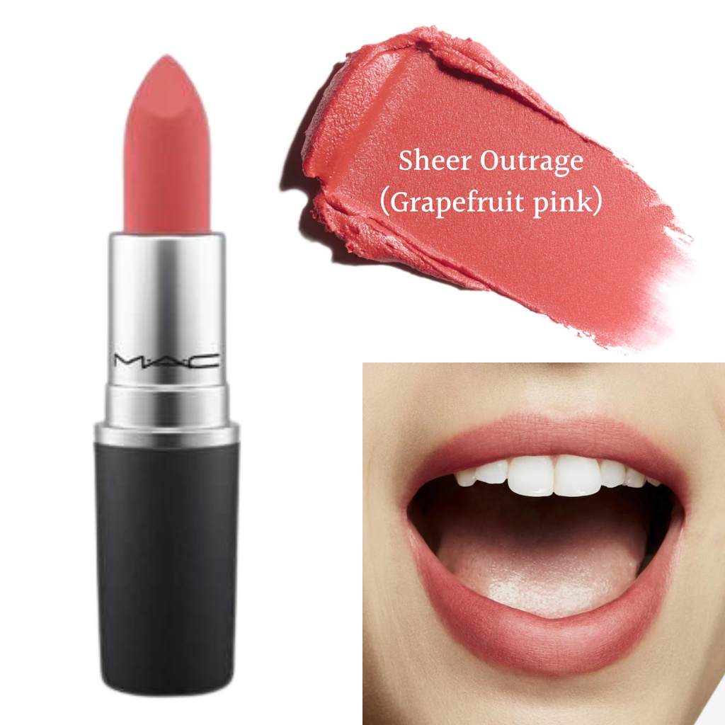 Mac Powder Kiss Lipstick Sheer Outrage You Re Buggin Lady