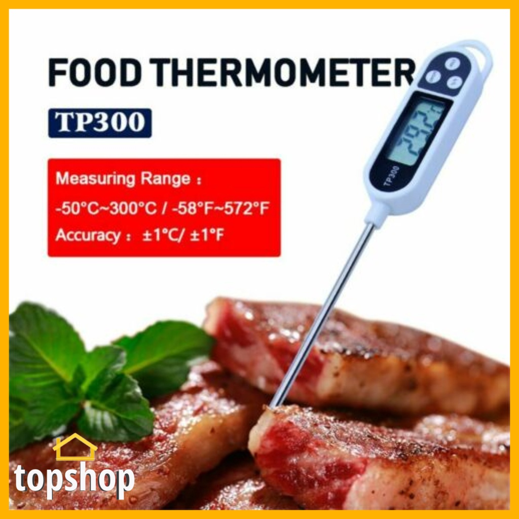 TOPSHOP TP300 Digital Kitchen Thermometer Electronic Temperature