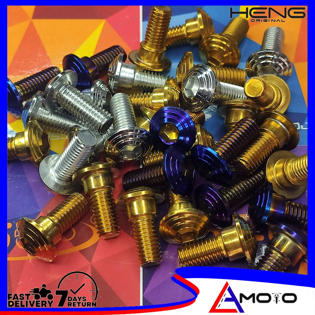 PER PC HENG STAINLESS DISC BOLT HONDA CLICK NMAX SNIPER