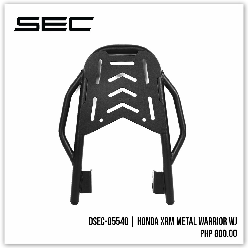 Sec Honda Xrm Rs 125 Metal Warrior Top Box Bracket Shopee Philippines